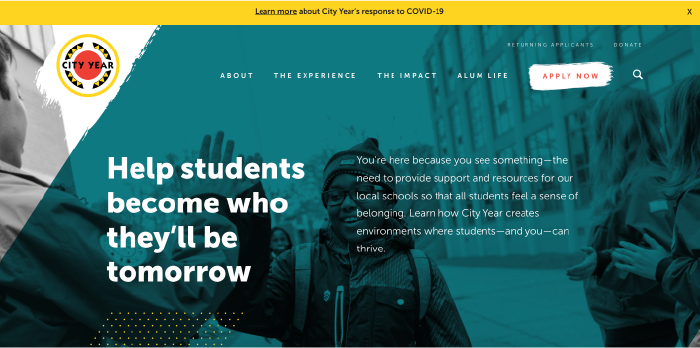 city year home page