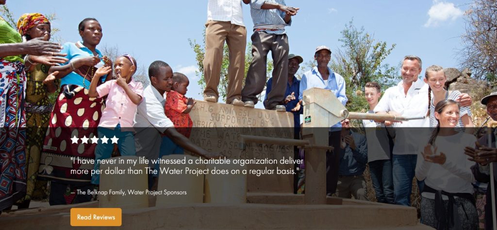the water project testimonial